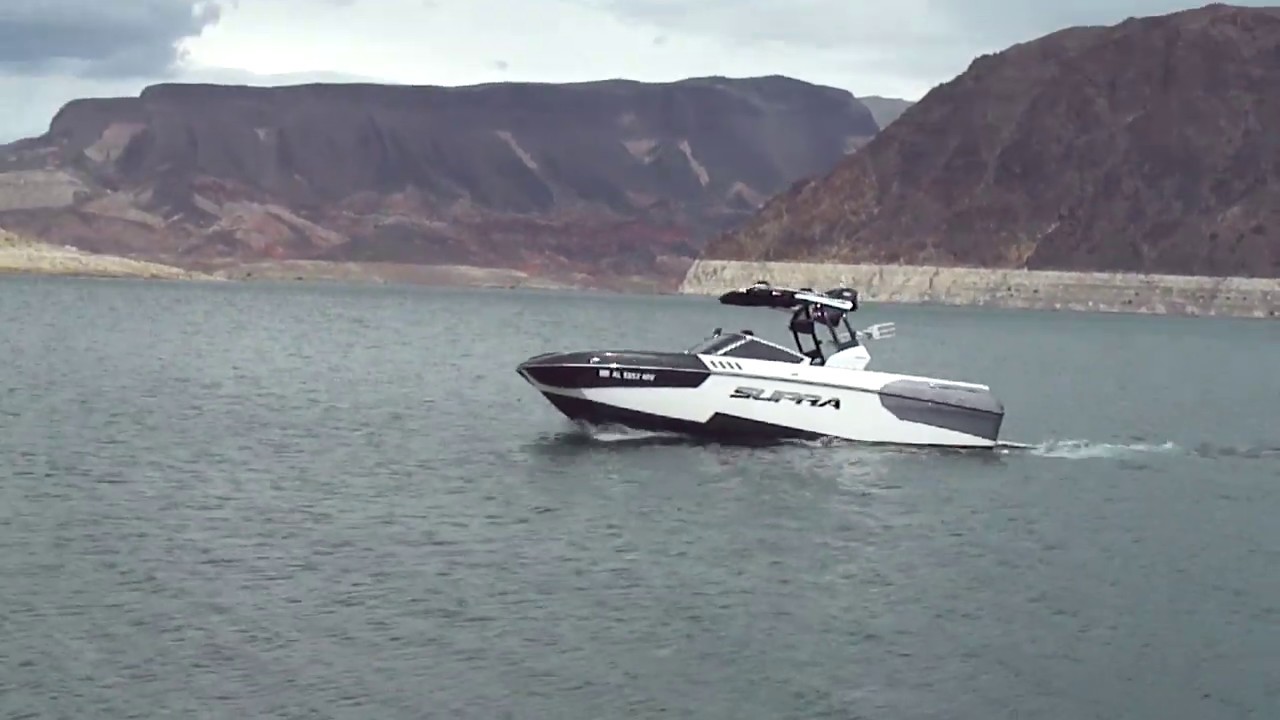 2016 Supra SA 450 Lake Test Boulder Boats Lake Mead