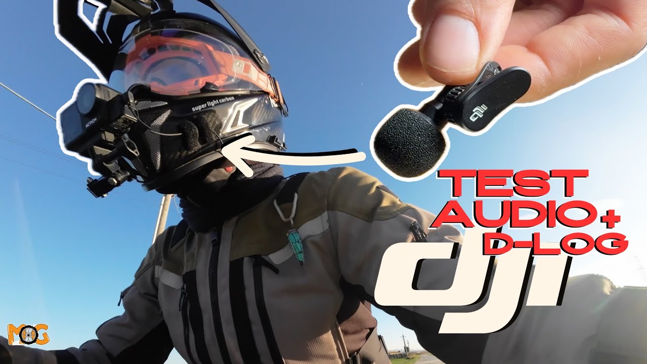 DJI Lavalier nel casco! - attrezzatura per fare motovlog