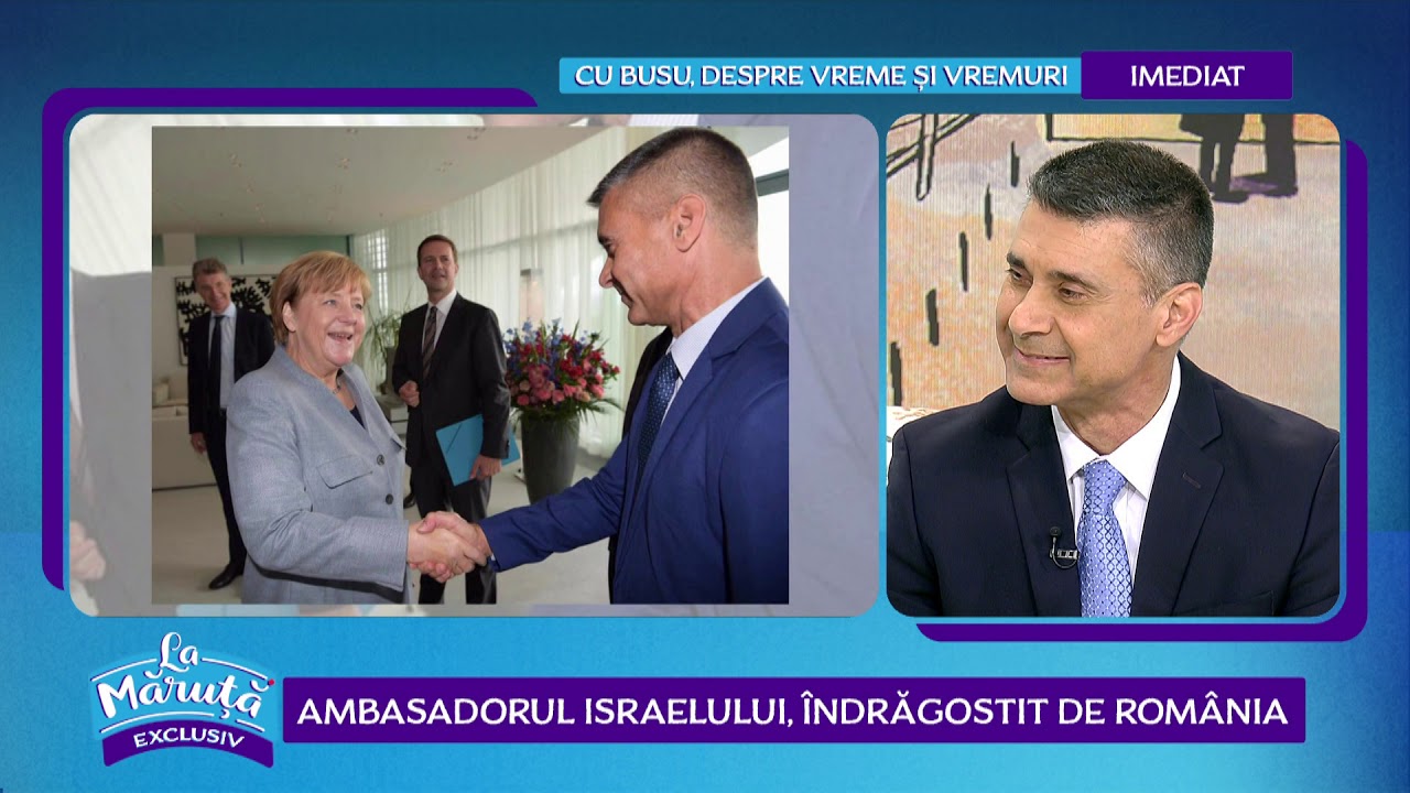 Ambasadorul Israelului este îndrăgostit de România!