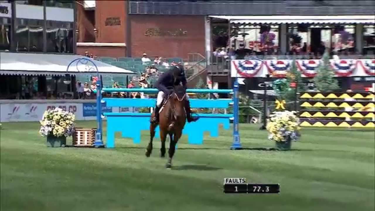 Spruce Meadows Moment - Kent Farrington & Voyeur 2014