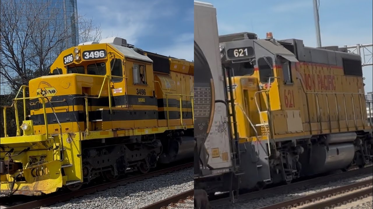 DGNO 3496 + UP 621 - Dallas, TX (March 18, 2026) #dgno #unionpacific 