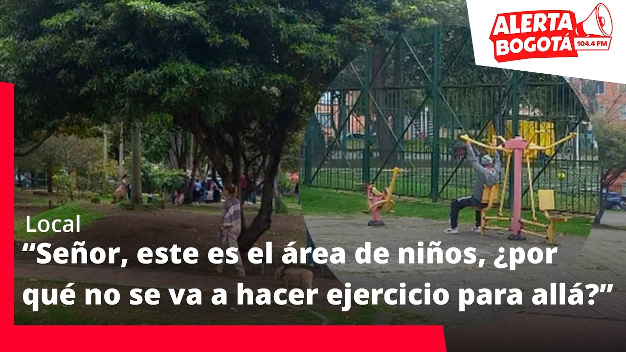 Reclamo en parque infantil de Usaquén terminó en fuerte agresión