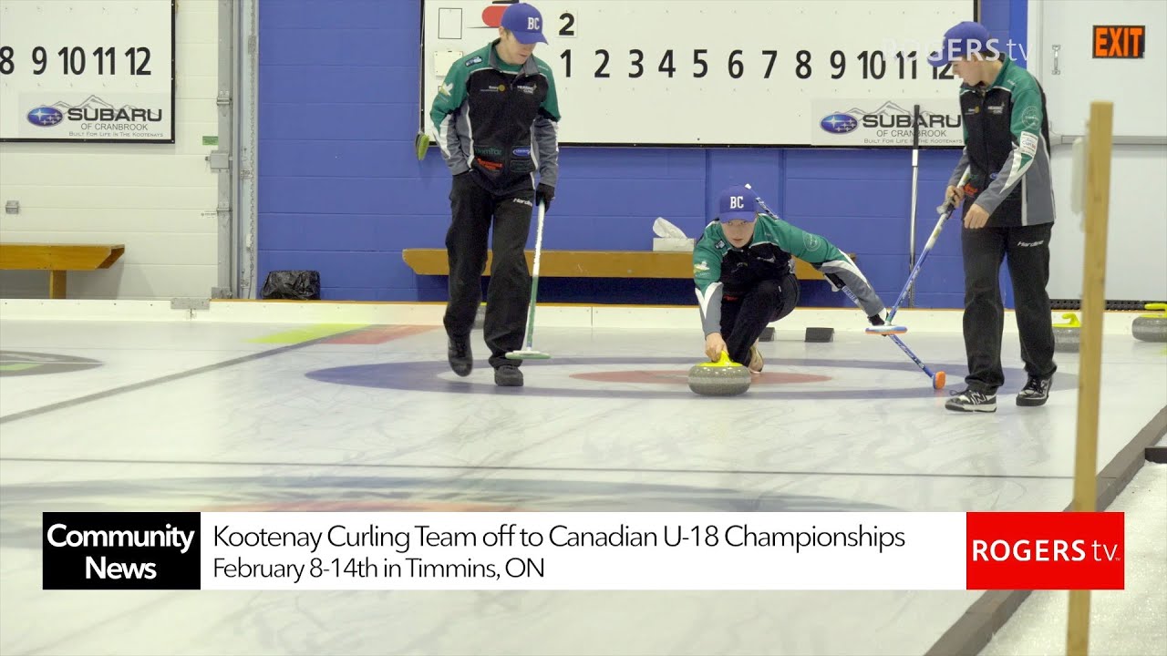 Kootenay Curling Team off to Canadian U-18 Championships | Rogers tv
