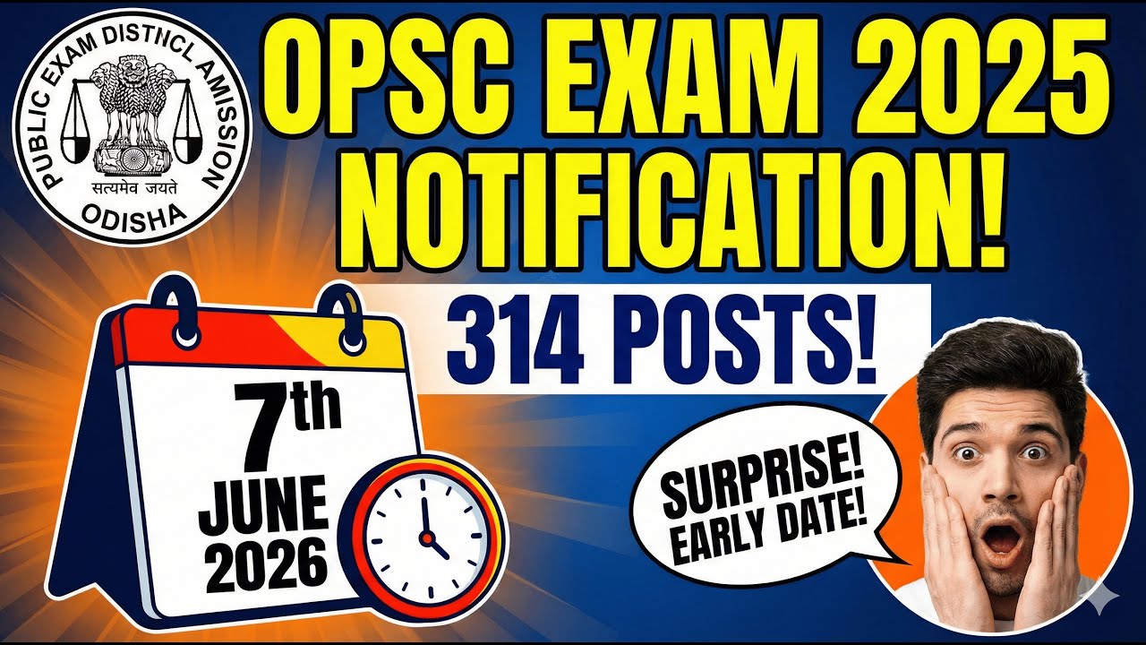 7 июня 2026 г. Уведомление о предварительном экзамене OCS 2025. Получите все подробности.
