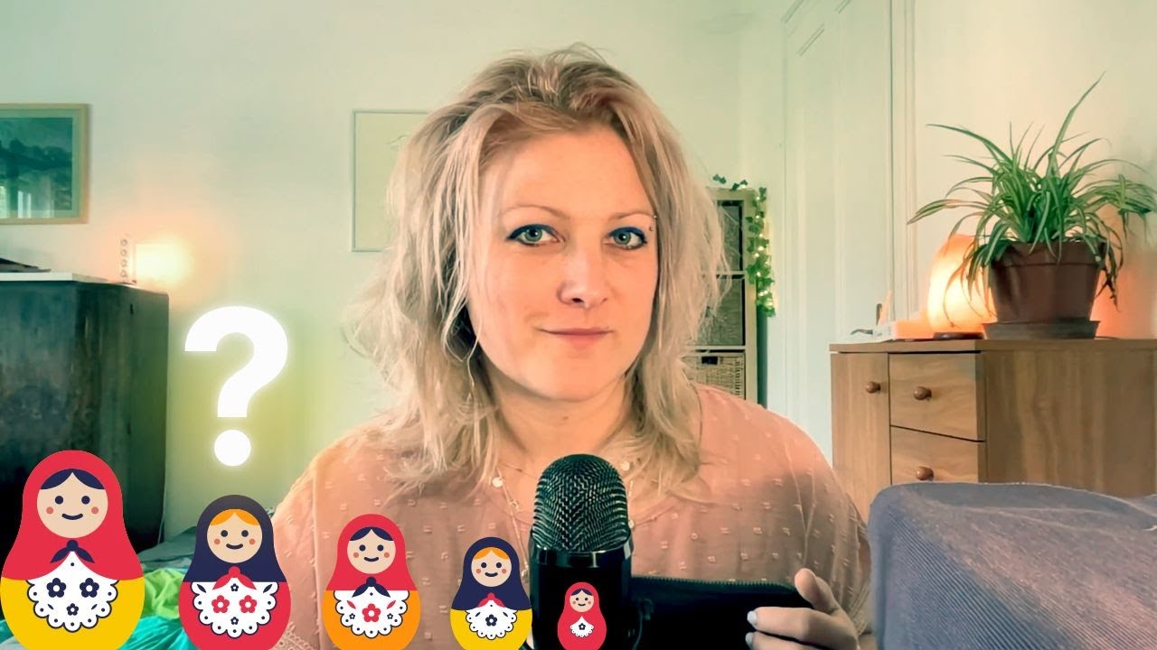 Magyar ASMR | Matrjoska: kérdeztetek, válaszolok (2. rész, halk beszéd)