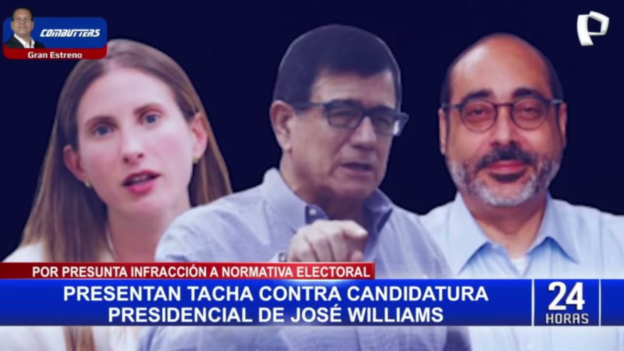 Tacha contra José Williams Avanza País