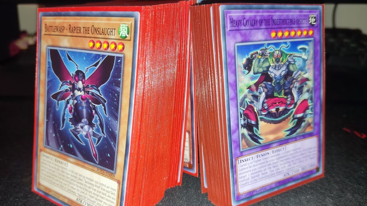 Yu-gi-oh! Ragnaraika insect PILE! deck profile post ROTA, bugs are BACK!