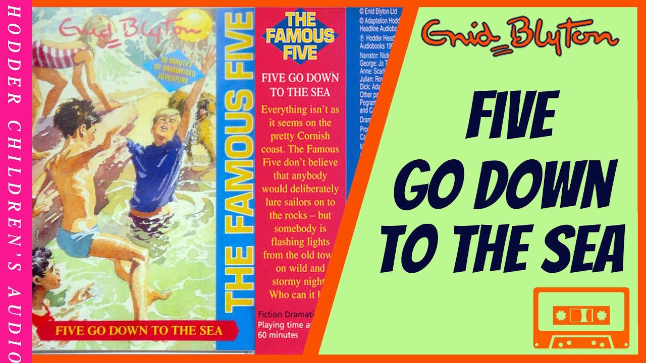 Five Go Down To The Sea-Enid Blyton Audiobook Famous Five Abridged 1998 (Tape H325372)