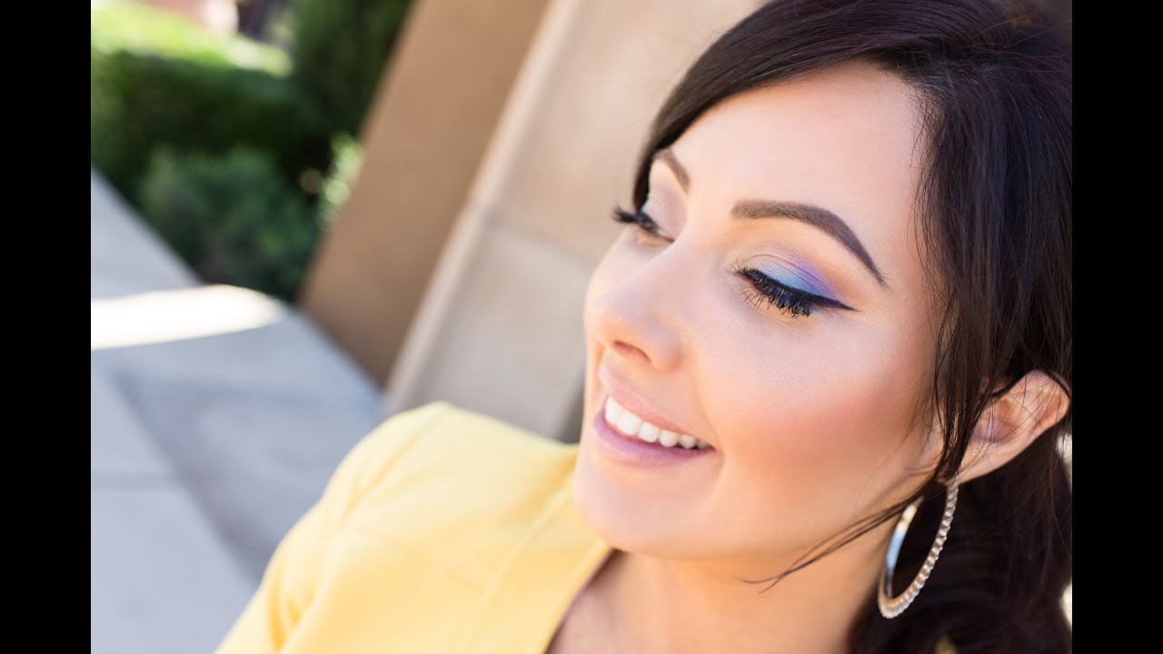 Soft Blue & Purple (Using New Makeup Geek Shadows) | Makeup Geek