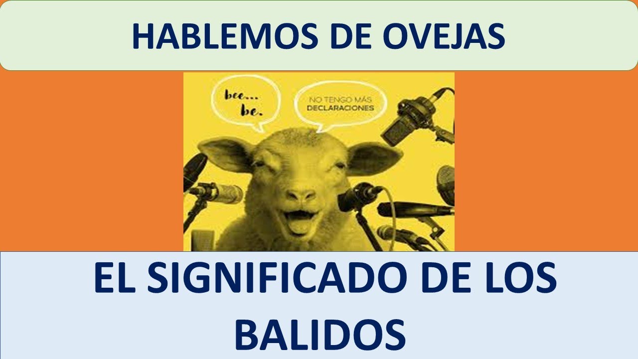 ¿Significado de los balidos?