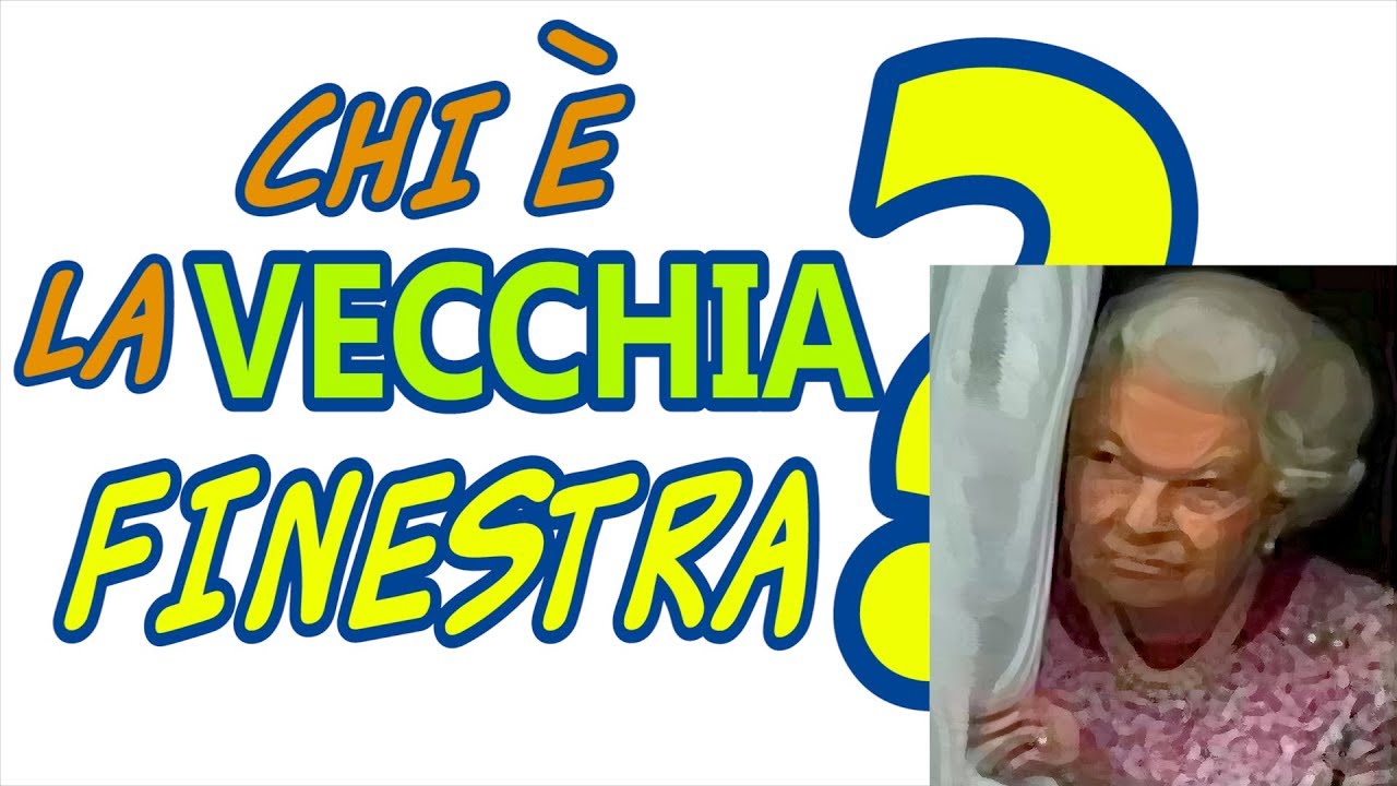 LA VECCHIA FINESTRA: chi è?