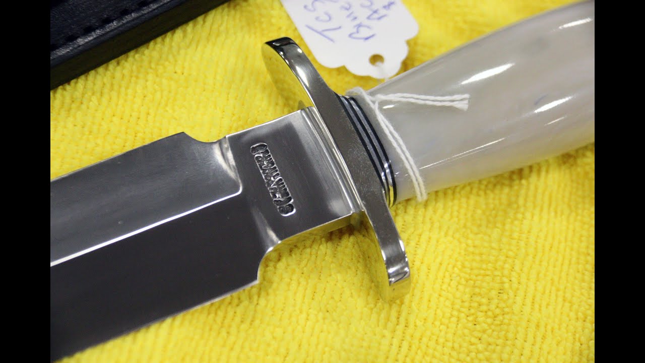 Несколько редких клинков RANDELL BOWIE, DAGGER и STILETTO работы Джима Лайонса.