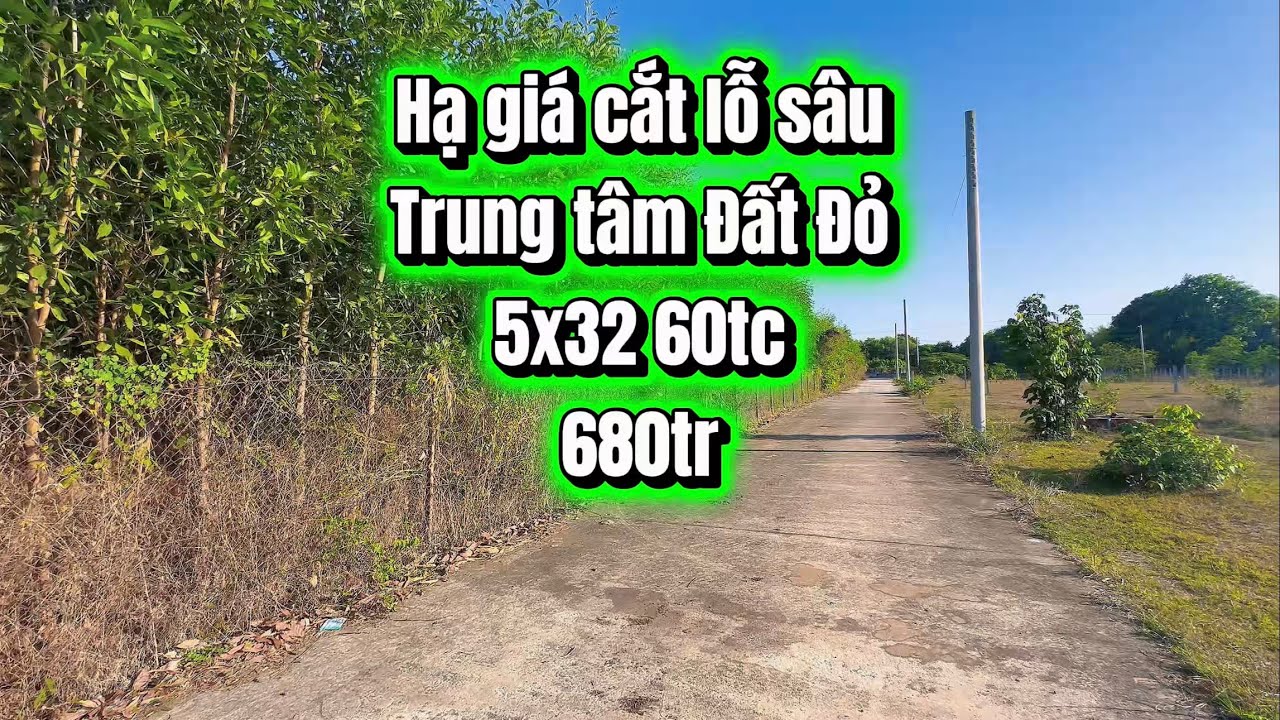 🔥 GIÁ KHÔNG THỂ GIẢM THÊM – CHỈ 680TR NGAY TRUNG TÂM ĐẤT ĐỎ