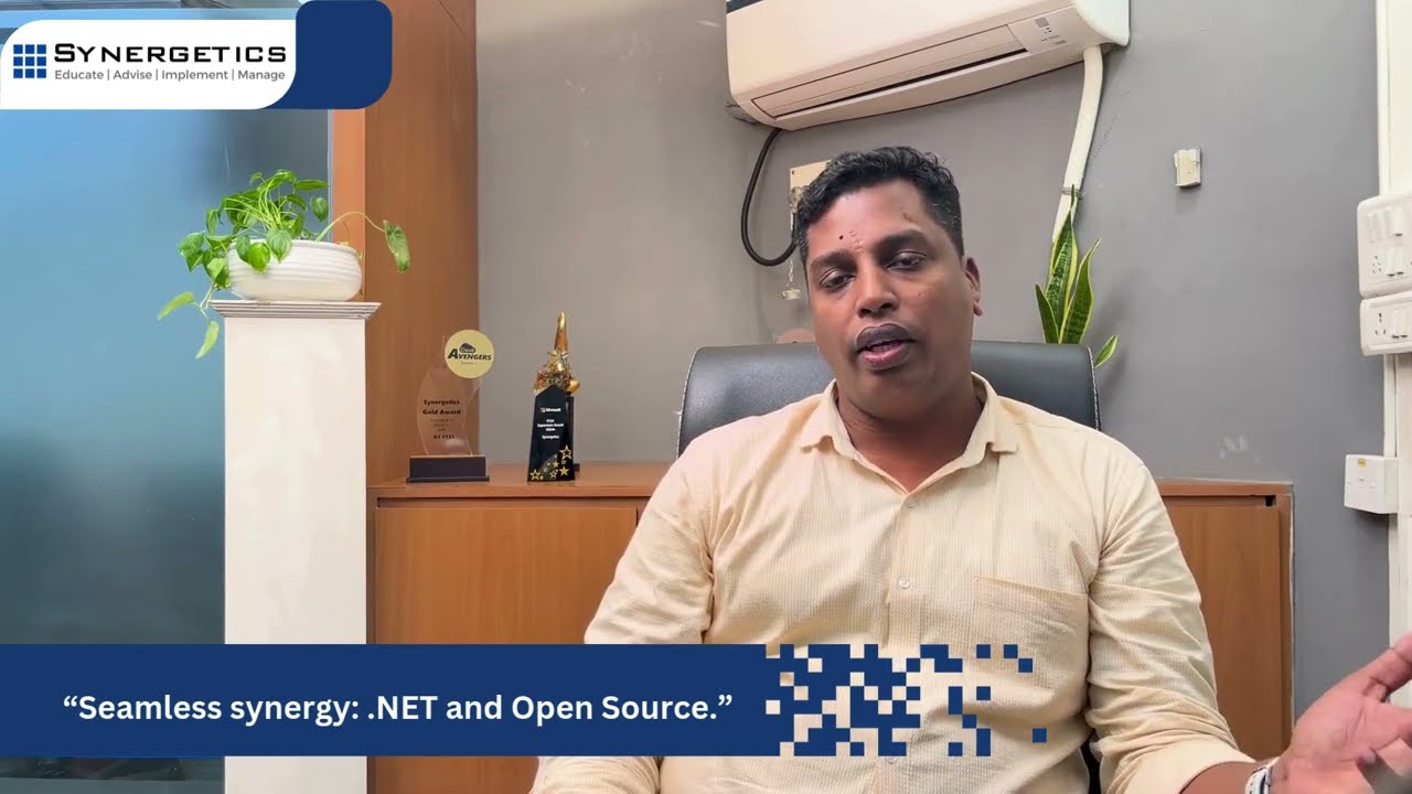 &ldquo;Seamless synergy: .NET and Open Source.&rdquo;