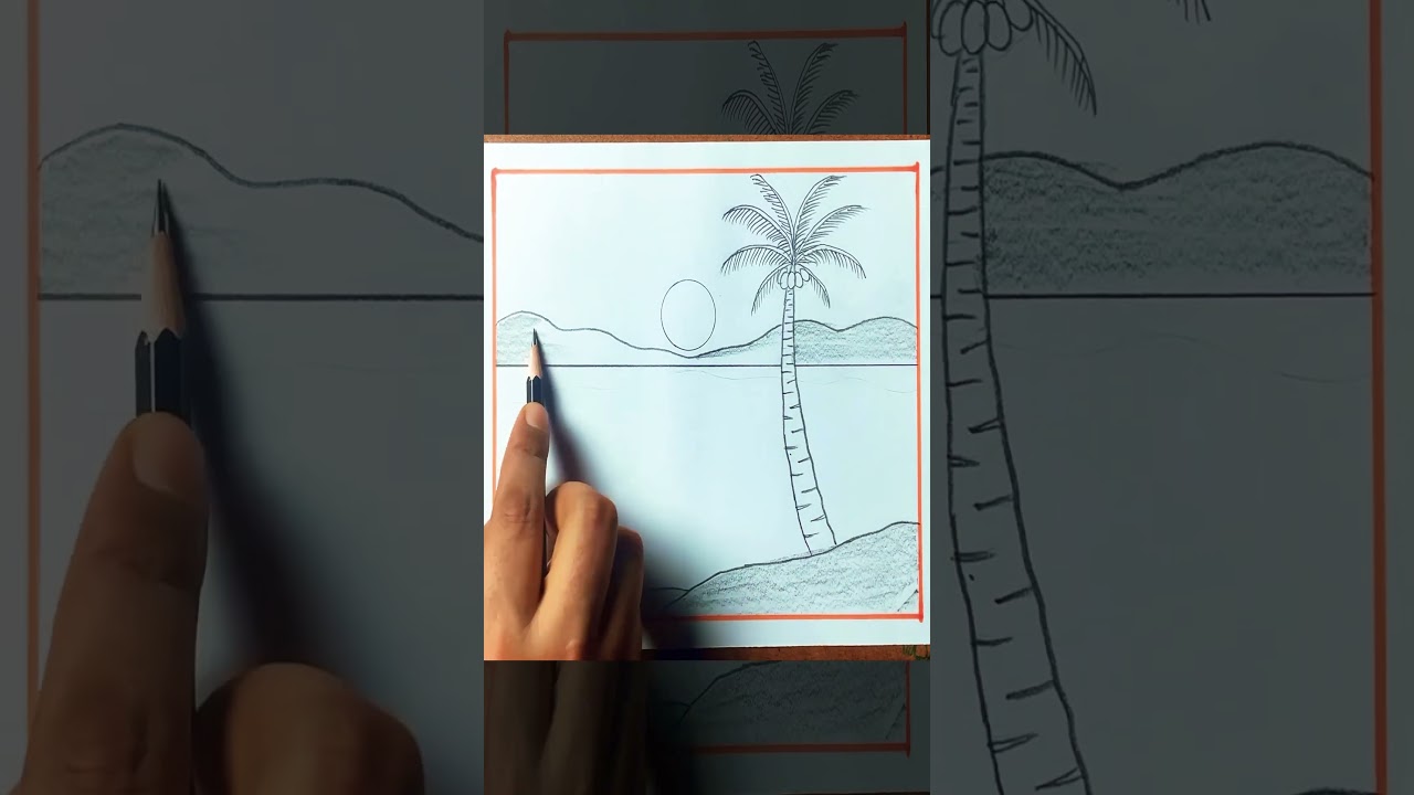 How to draw river. Art learn #artlearning #howto @FarjanaDrawingAcademy