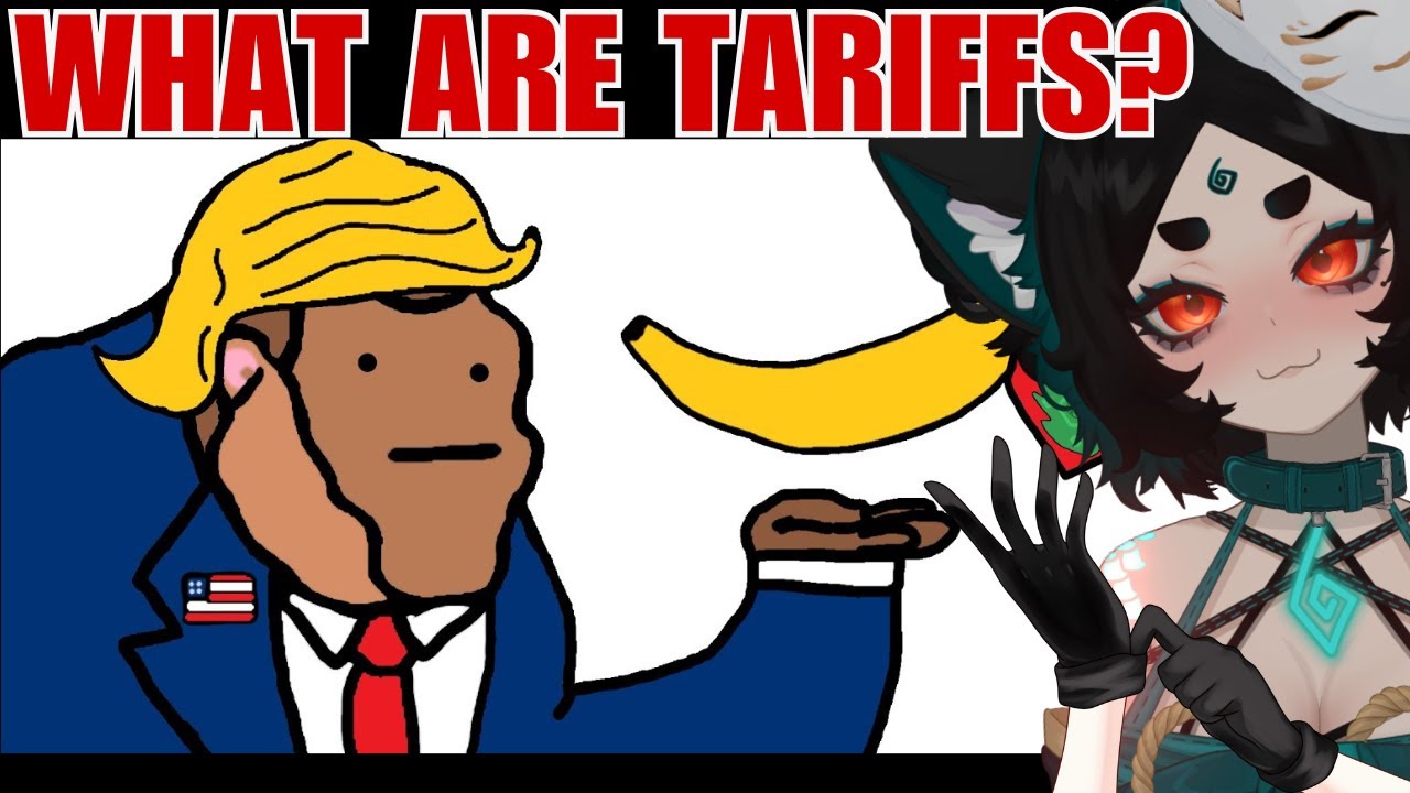 Tariffs Explained with Bananas / Primate Economics React