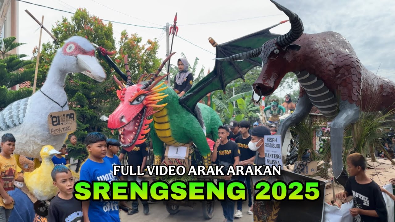 FULL Arak Arakan SRENGSENG 2025 ❗️ Desa Srengseng Krangkeng Indramayu