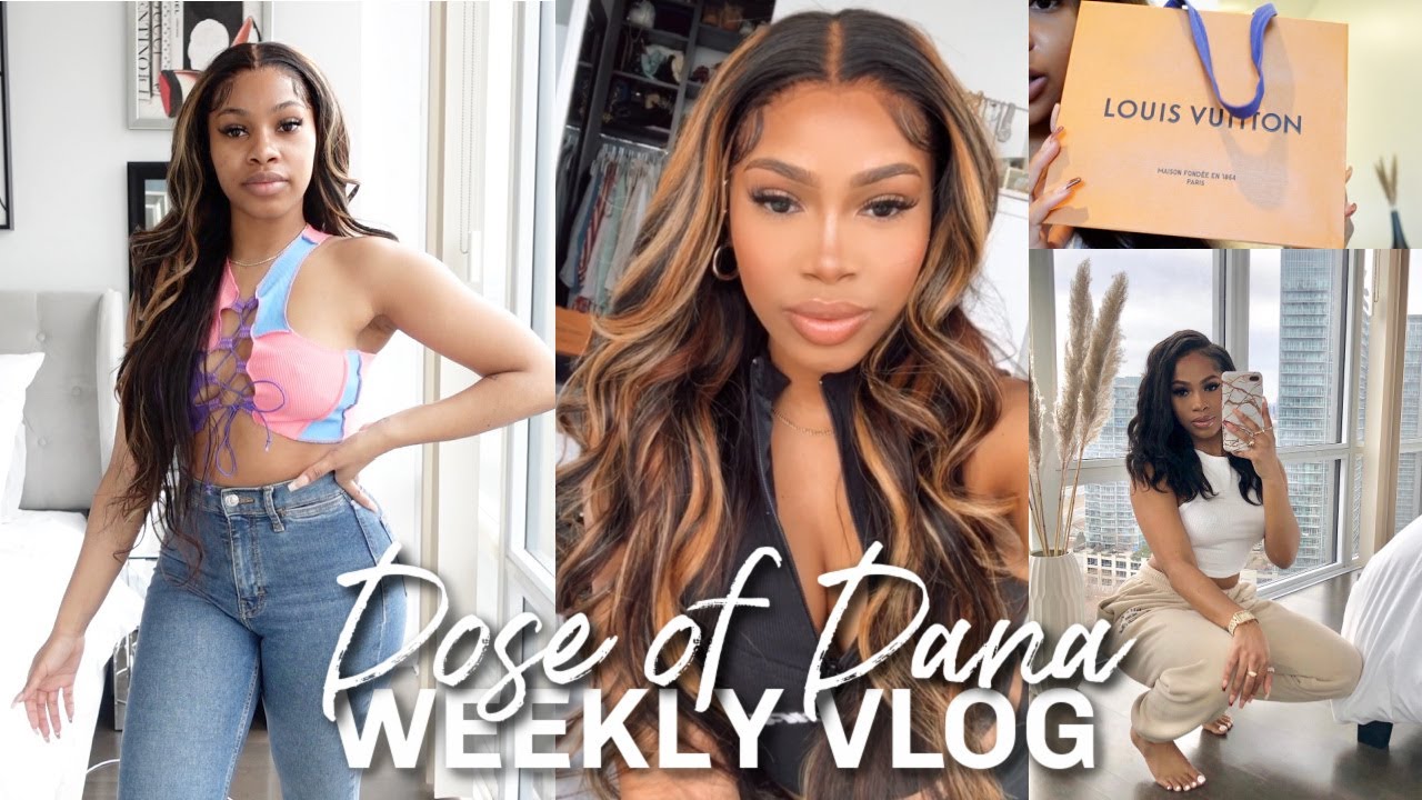 DOSE OF DANA: NEW HAIR + GRWM + ALL WHITE PARTY + BLACK-OWNED CANDLES + BACK IN THE GYM!