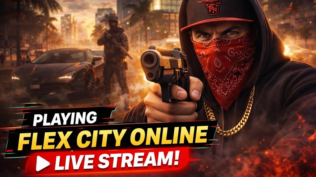 🔴Gunda Live Hai| FLEX CITY ONLINE |Best stream you'll watch today! Let's goooo🔥