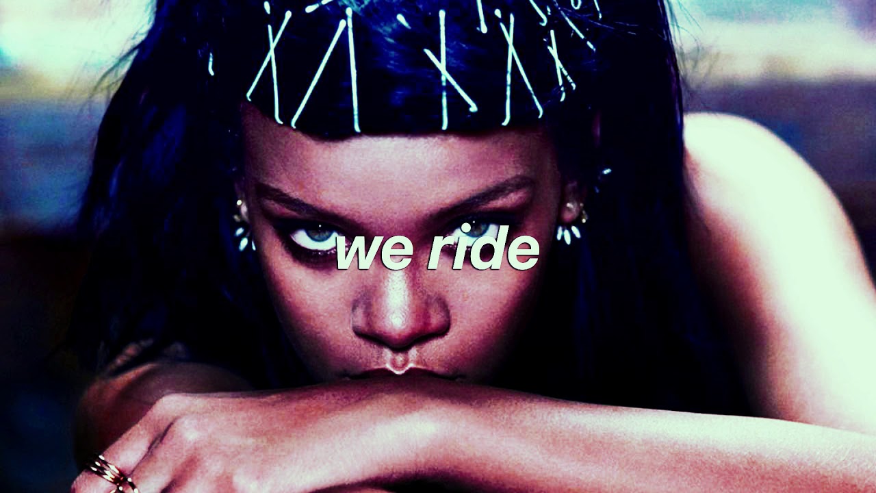 𝐫𝐢𝐡𝐚𝐧𝐧𝐚 // 𝐰𝐞 𝐫𝐢𝐝𝐞 (𝐬𝐥𝐨𝐰𝐞𝐝 & 𝐫𝐞𝐯𝐞𝐫𝐛)