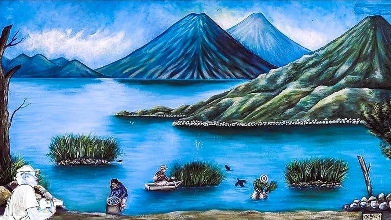 Guatemala. Lago di Atitlàn