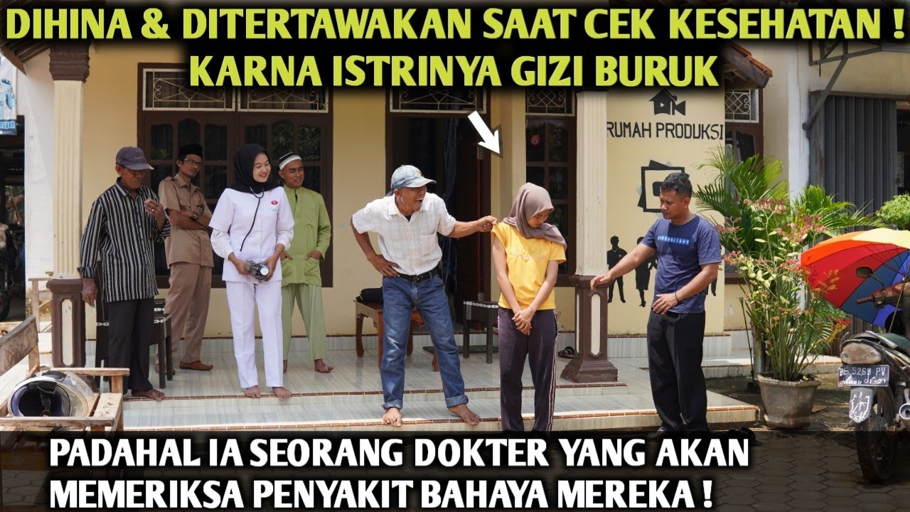 DIHINA & DITERTAWAKAN KARNA ISTRINYA KURUS GIZI BURUK, PADAHAL IA SEORANG DOKTER YANG MEMERIKSANYA