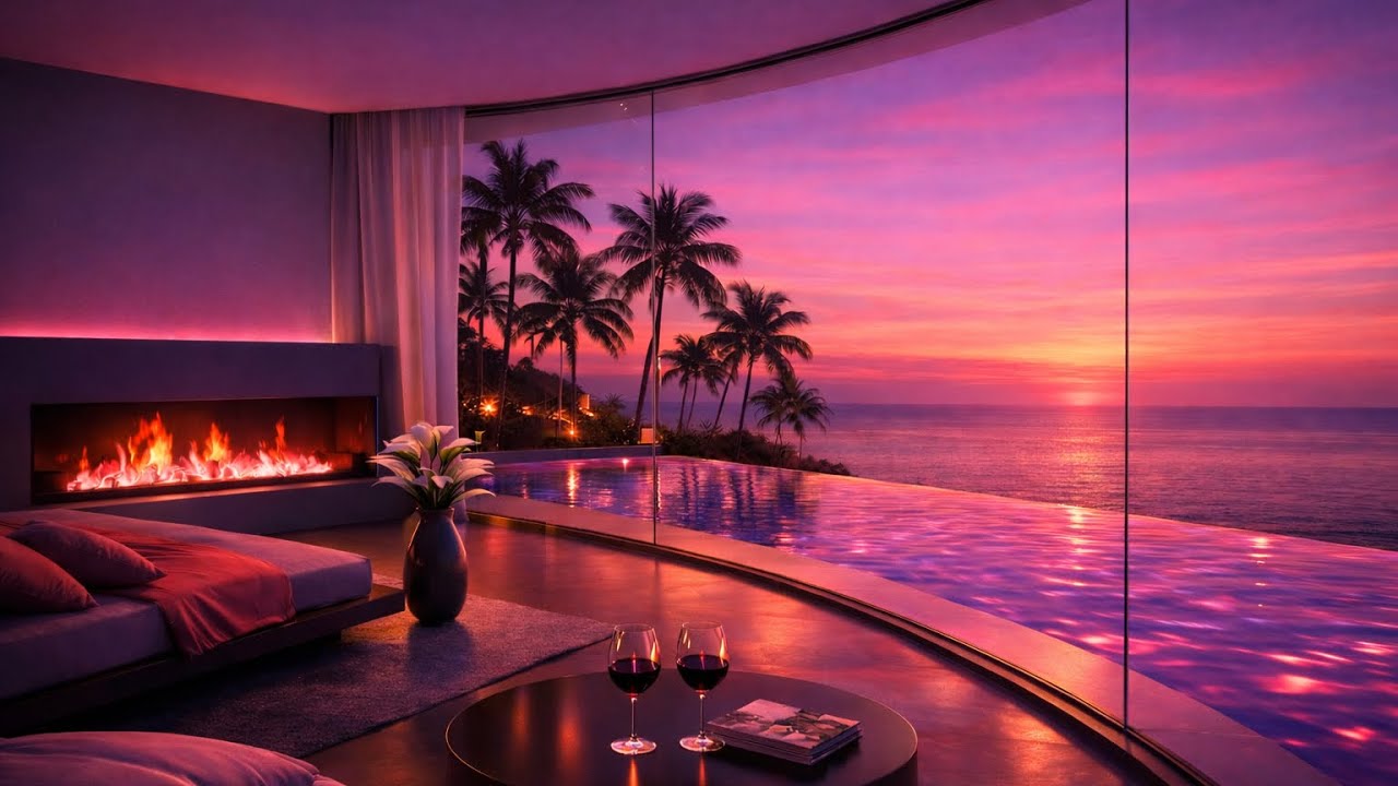 Cozy Evening Chillout Lounge (1 Hour) | Calm Focus Mix