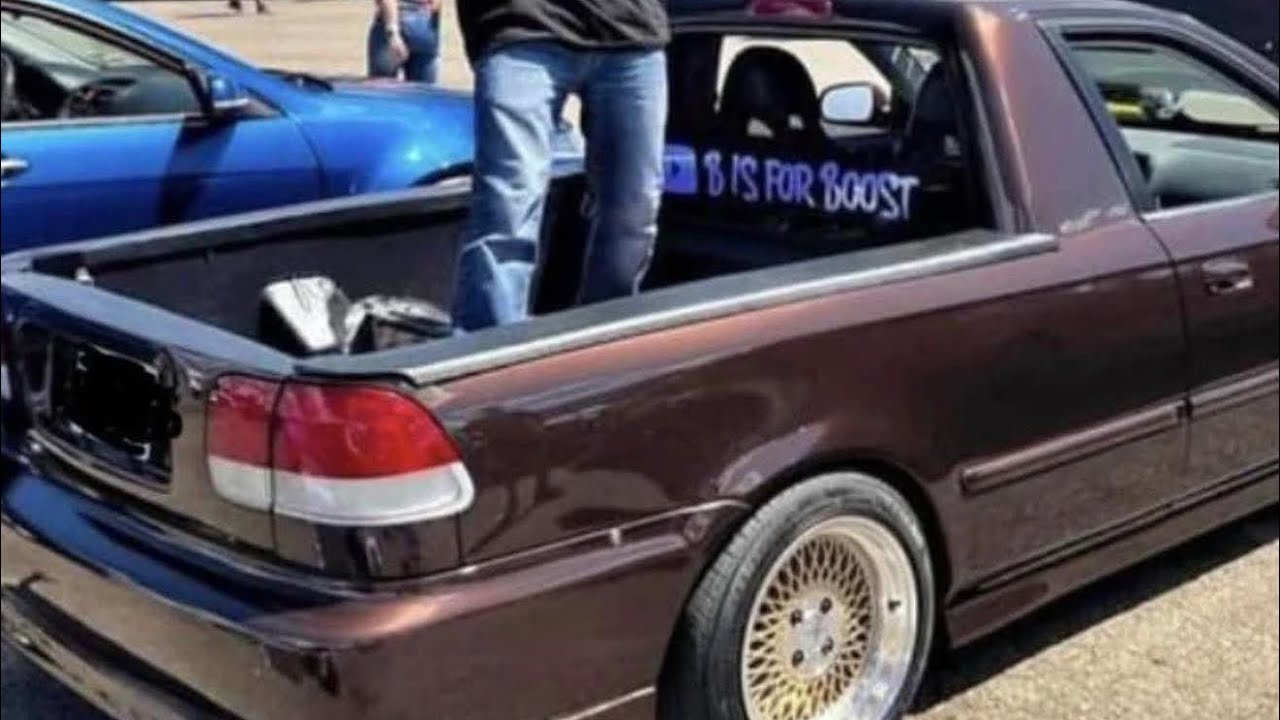 Como ven con la idea de mi carnal quiere hacer picup un honda 😝