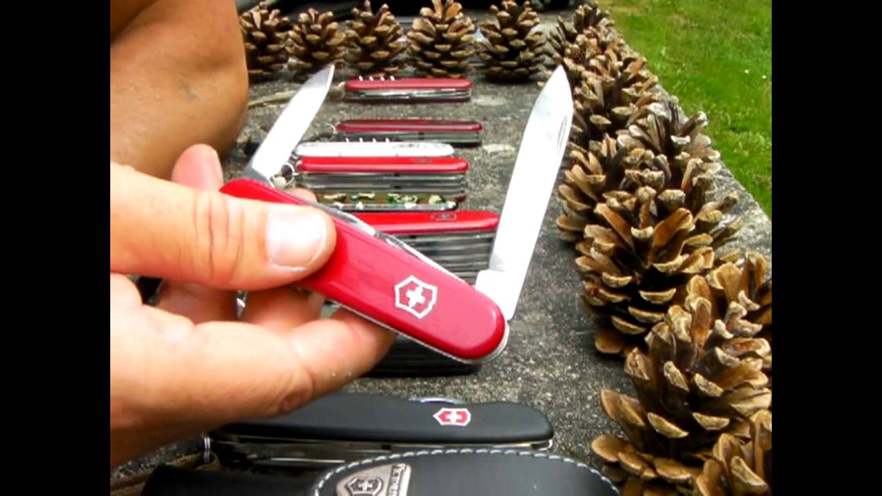 SAK (Swiss-Army-Knife) - Victorinox -  partie 1