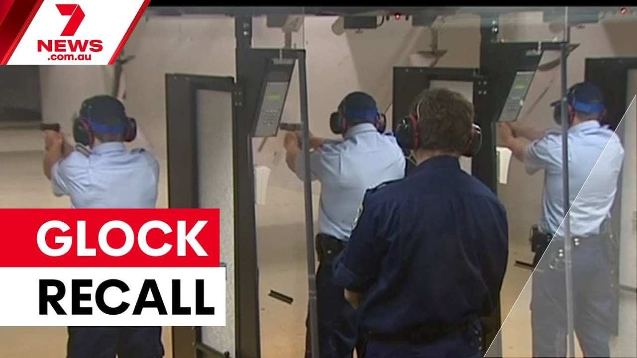 Полиция Квинсленда отзывает все пистолеты Glock из-за дефекта в работе механизма стрельбы | 7NEWS
