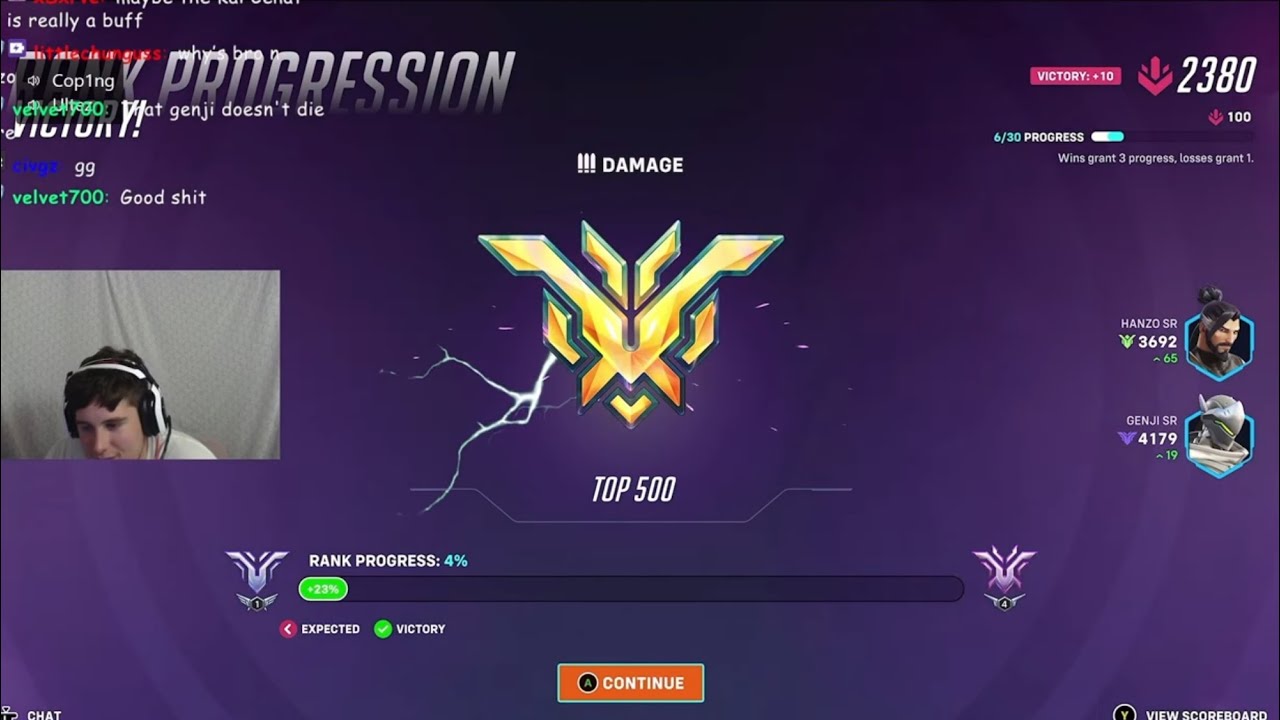 Getting Champ on DPS, 49 Tracer? (Szn 18)