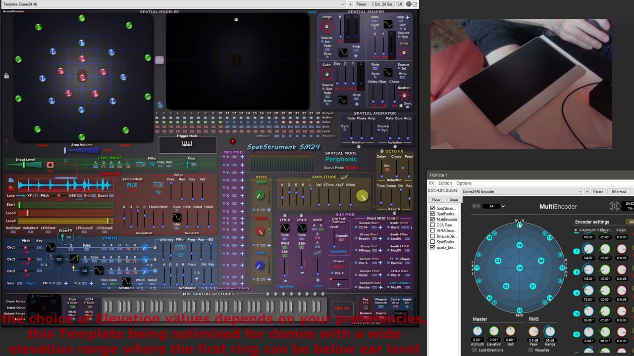 SpatStrument Very Short Tutos: Convert in ambisonics