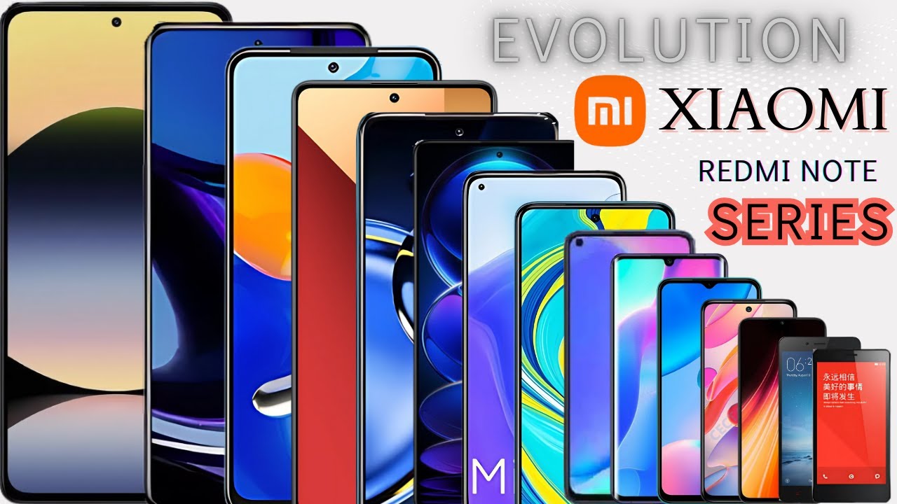 Redmi Note 1 to Note 14: The FULL Evolution of Xiaomi's Budget King! (200+ Specs Compared)