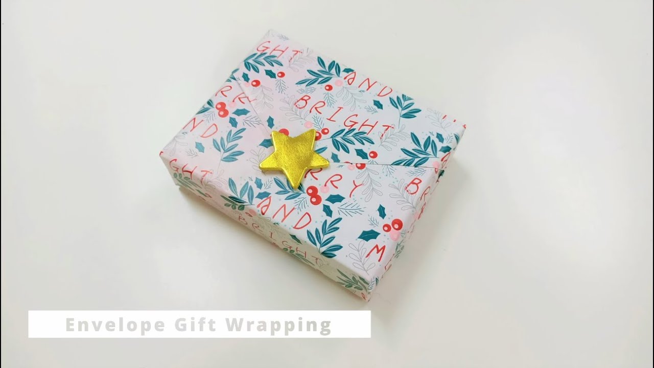 Envelope Gift Wrapping [How to Wrap a Present- 4 Creative Ways | Part 2]