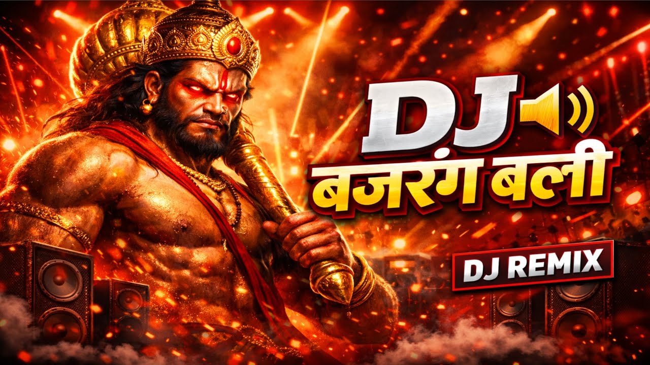 Bajrang Bali DJ Remix 🔥 | Hanuman Ji Ka Sabse Powerful Bhajan
