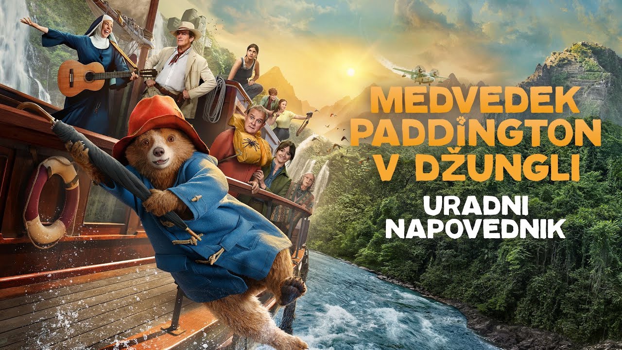 MEDVEDEK PADDINGTON V DŽUNGLI - v kinu od 30.1., predpremierno 26.1.