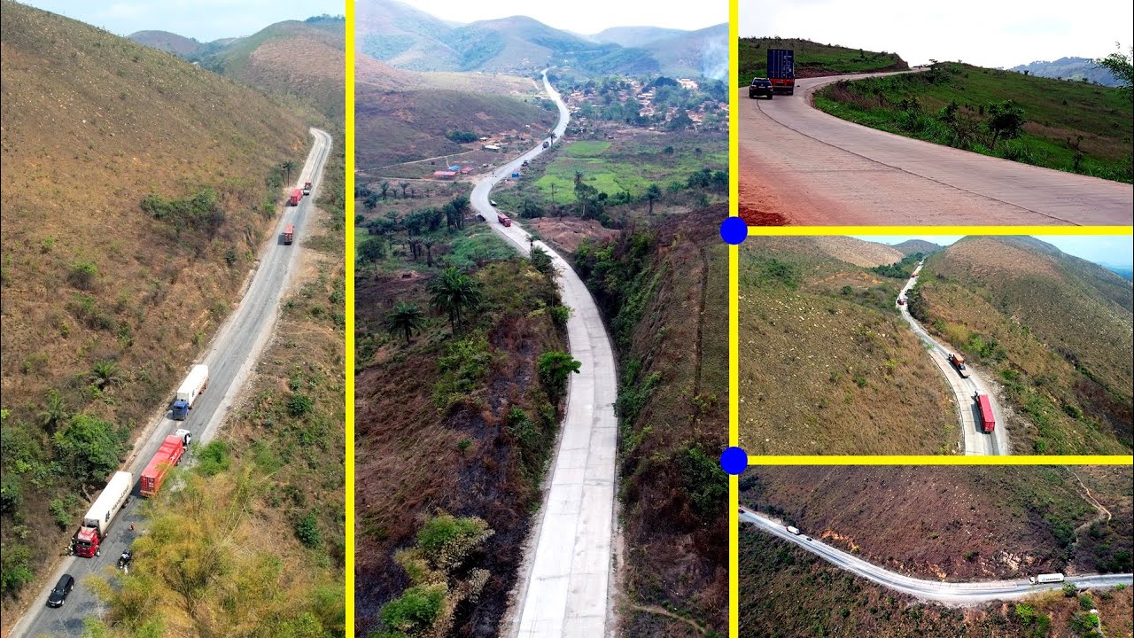 RN1 : Le défi des chauffeurs congolais, plus de 50 tonnes à transporter sur des montagnes, ravins...