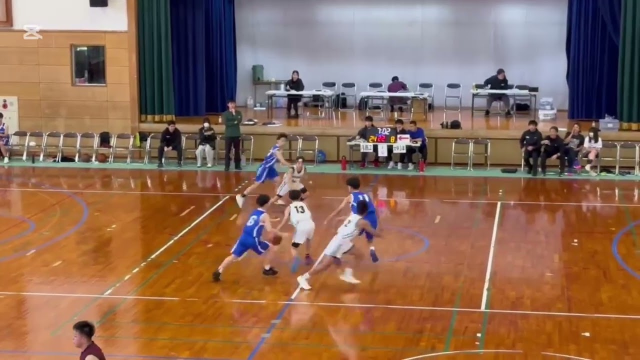 ２０２６日報杯🏀大中77期ラストゲームvs八重商工