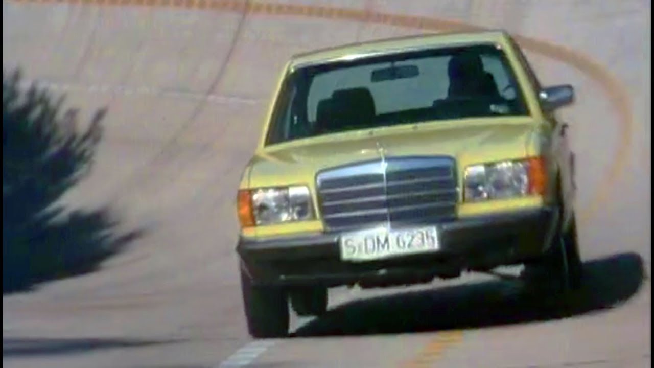 1978 pre-production Mercedes S-class w126 - test and proof