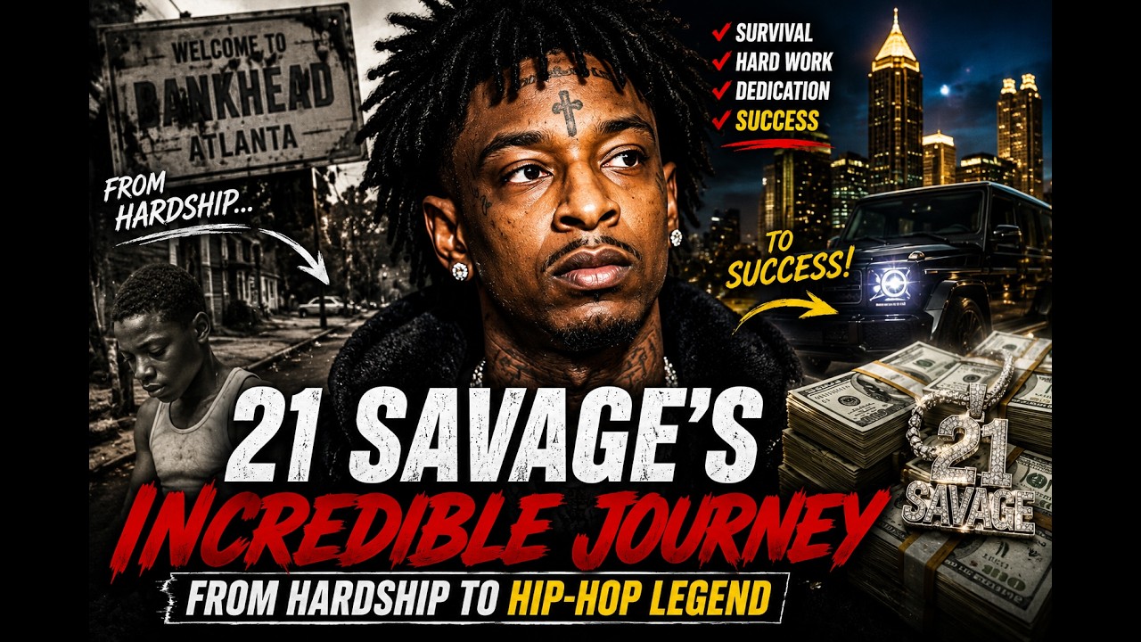 🔥 21 Savage's Incredible Journey | From Hardship to Hip-Hop Legend (2026 Documentary)