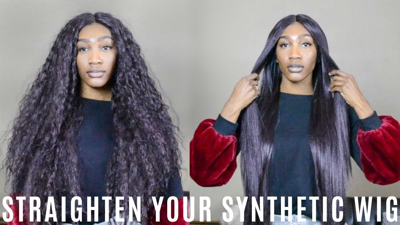 How To: Straighten Your Synthetic Wig