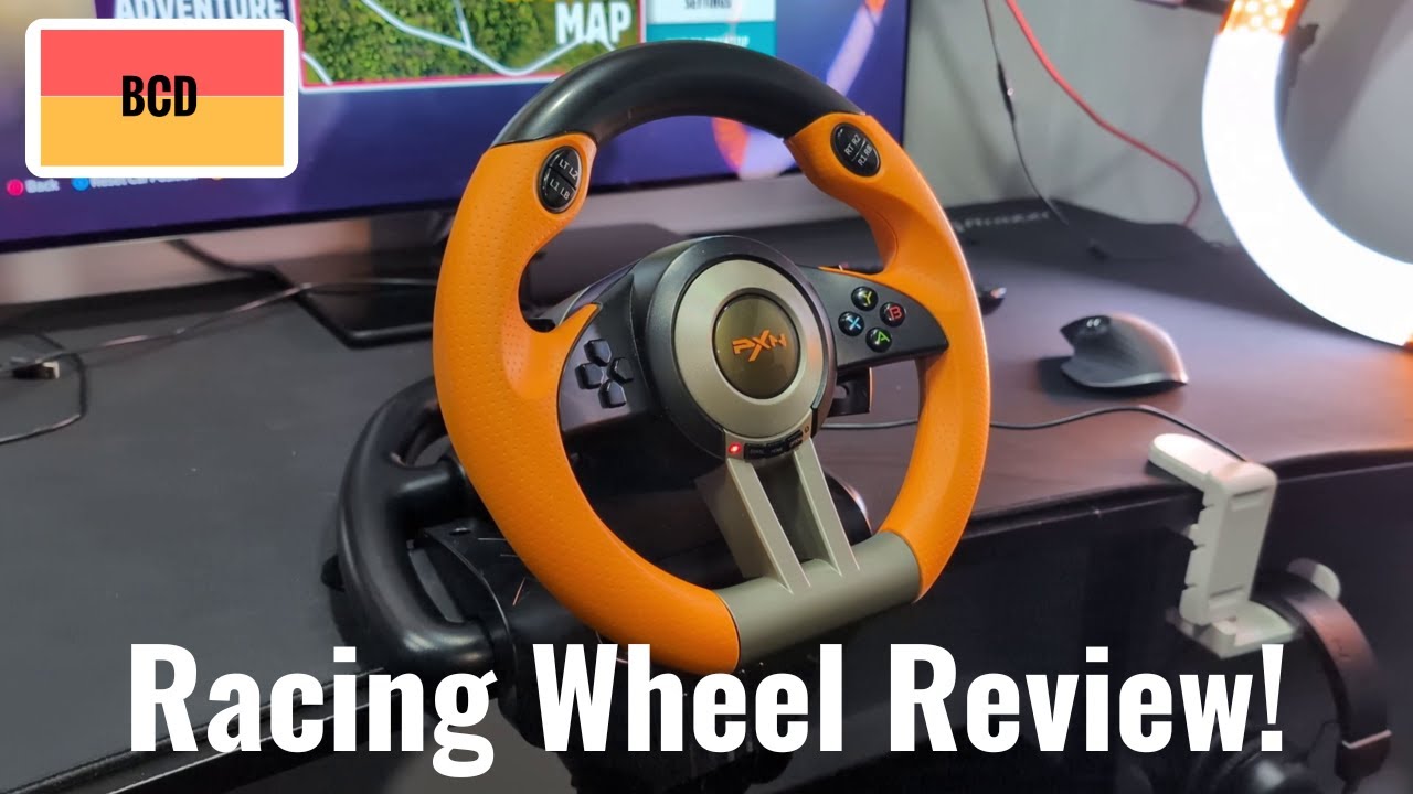 PXN V3II Racing Wheel Review For PC, Xbox, PS4 | Feel The Speed!