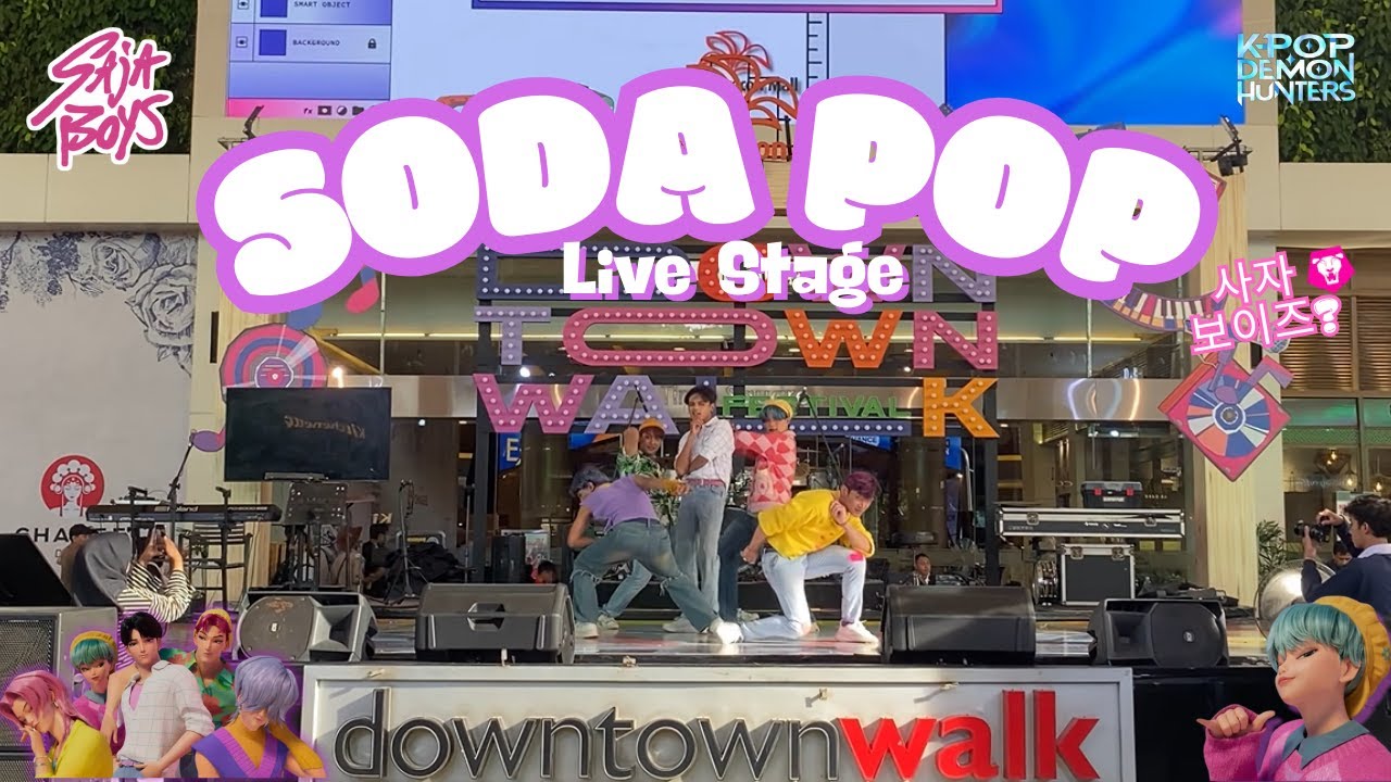 [LIVE STAGE] SAJA BOYS 사자 보이즈 - SODA POP Cover by Saycrew Indonesia