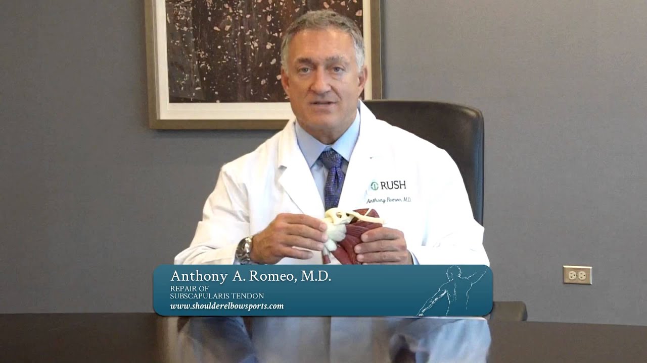 Repair of Subscapularis Tendon