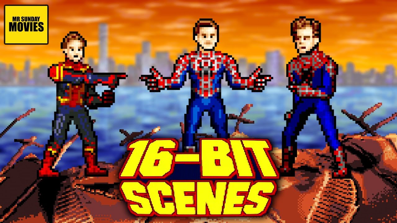 Spider Man: No Way Home Final Battle - 16 Bit Scenes