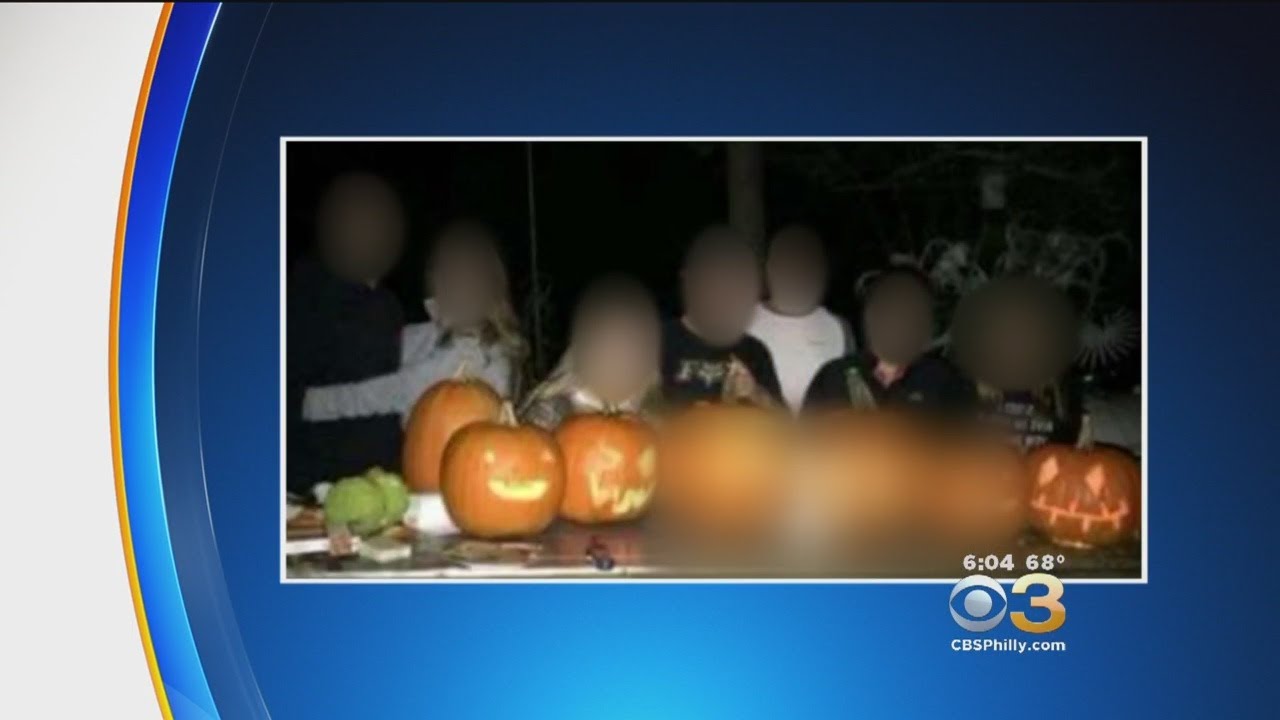 School District Investigating Photo Of Possible Students Posing Behind Pumpkins With Racist Carvings