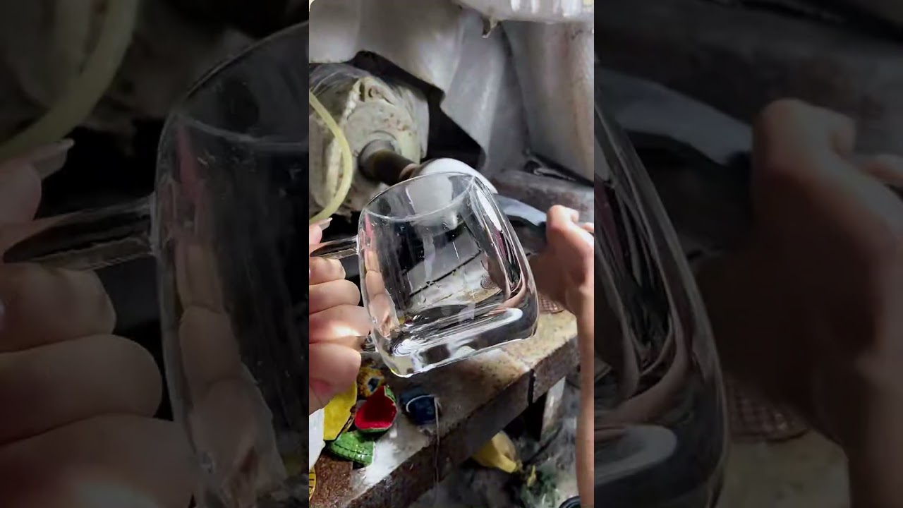 Making crystal cups from digging for crystals #artworks #original #crystals #stone