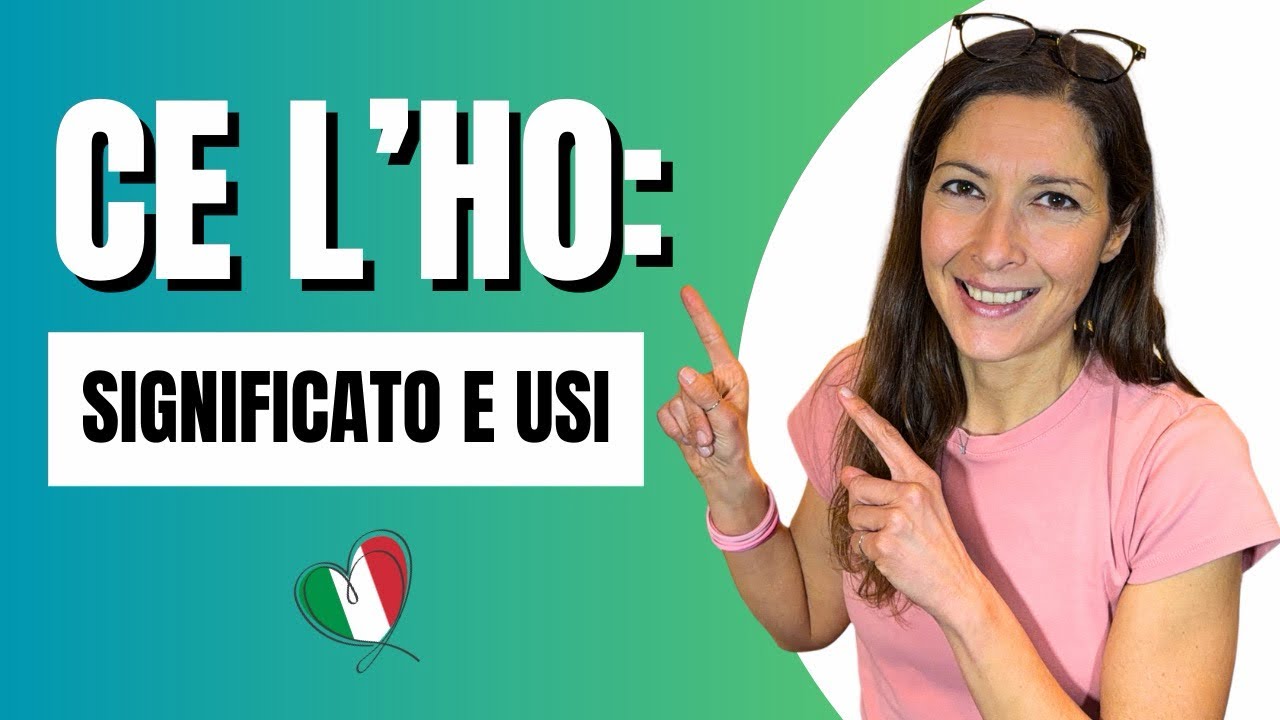 CE L’HO: cosa significa e come si usa l’espressione CE L’HO in italiano? 