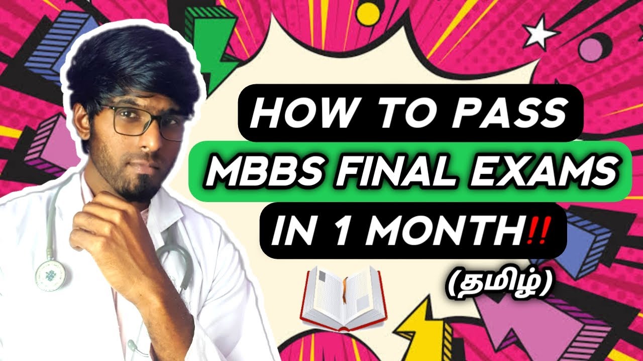 How to Pass MBBS University Exam in 1 Month⁉️| MBBS Study Tips | Dr Servesh | Tamil
