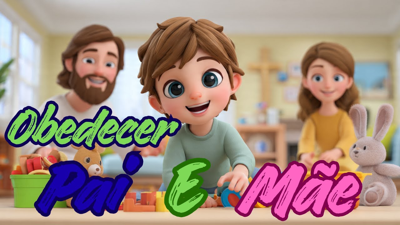 Obedecer é um Jeito de Amar ❤️ | Música Infantil Cristã com Jesus